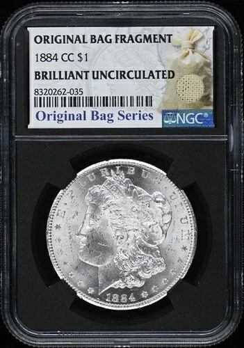 1884-CC モルガン・ダラー S$1 NGC MS60｜WORLD RESOURCE【KING店】
