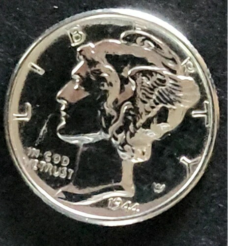 楽天市場】【銀貨】 マーキュリーダイム 1ダイム(10セント)銀貨