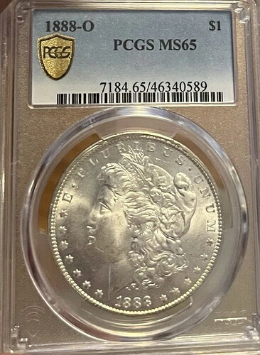 1888-O PCGS MS65 PQ モルガン銀貨｜WORLD RESOURCE【KING店】