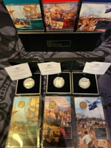 2019 Mutiny on the Bounty+Rum Rebellion+Eureka Stockade SILVER ●COMPLETE SET RAM 235,620円