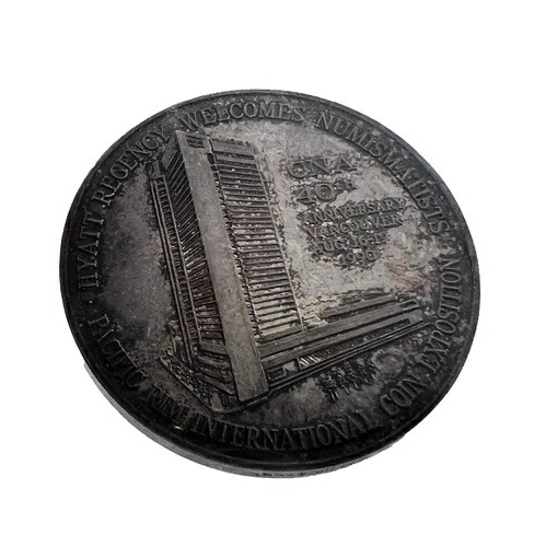 1990年コイン、カナダ貨幣協会、コンベンションシルバーメダル、1オンス純銀