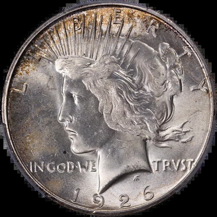 1926-S ピースダラー PCGS MS63 美しい輝き 素晴らしい光沢｜WORLD RESOURCE【KING店】