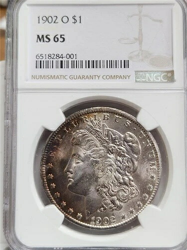1902-O モルガン銀貨 NGC MS65｜WORLD RESOURCE【KING店】
