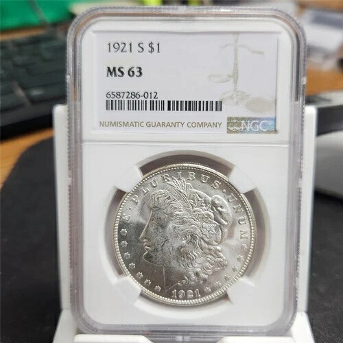 1921-S モーガン銀貨 NGC MS63｜WORLD RESOURCE【KING店】