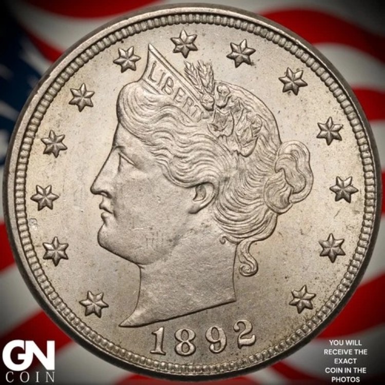 1892年 リバティV ニッケル A9658｜WORLD RESOURCE【KING店】