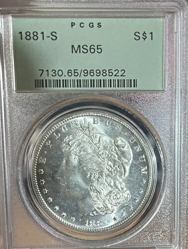 1881-S PCGS MS65 OGH! モルガン銀貨｜WORLD RESOURCE【KING店】