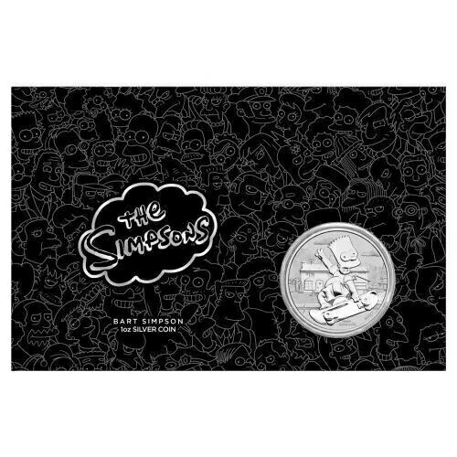 ?2020年 バート・シンプソン 1ドルコイン 1オンス シルバー 完売 パース造幣局 1000枚限定発行?