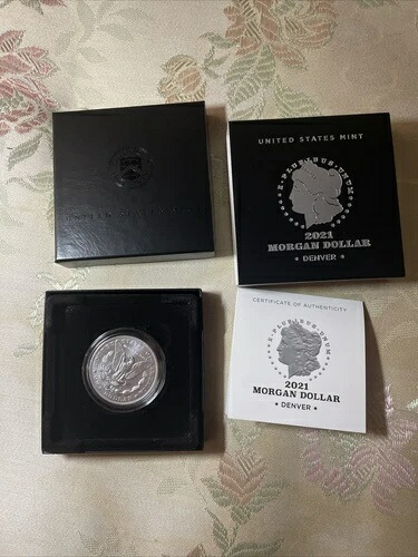 2021年 モルガン・ダラー デンバー US MINT アメリカ合衆国 COA付き 21XG