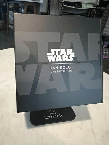 2023年 ニウエ スターウォーズ ハン・ソロ シルバー 3オンス プルーフコイン|WORLD RESOURCE【KING店】