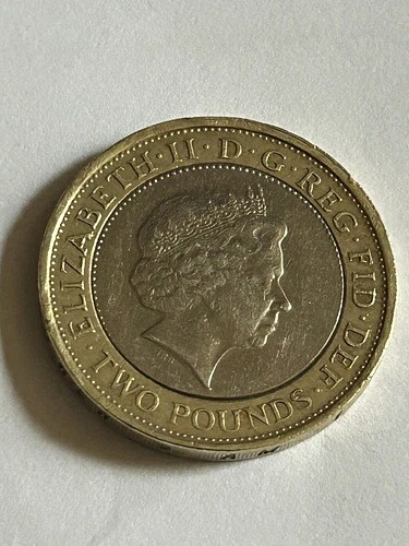 非常に希少な1807年奴隷制度廃止2ポンド硬貨（造幣局の誤りあり）?2（英国）