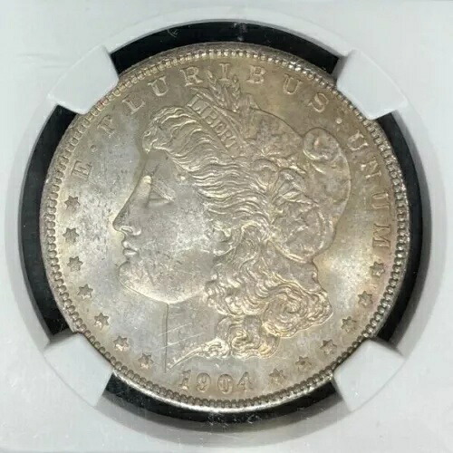 1904-O モーガン シルバードル ~ NGC MS 65 ~美しいコイン~ REF#55-020