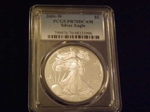 2006-W $1 イーグル PCGS PR 70