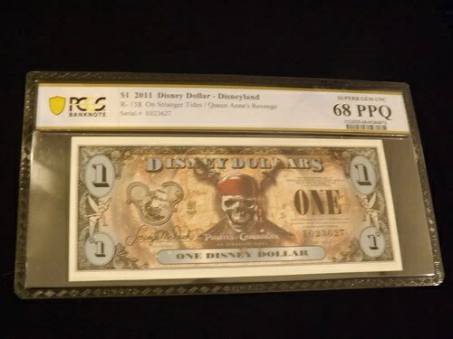 2011年 1ドル オン・ストレンジャー・タイズ クイーン・アンズ・リベンジ PCGS 68 PPQ