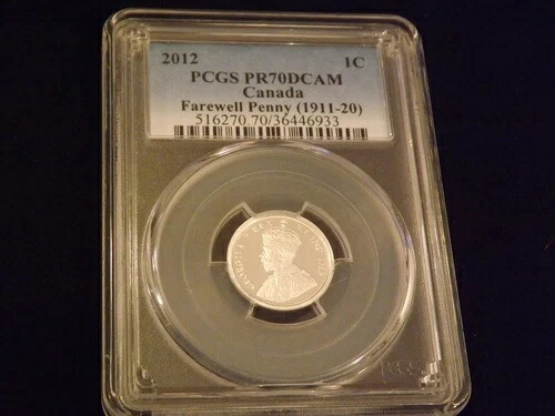 2012 1 C カナダ PCGS PR 70 DCAM 107,690円
