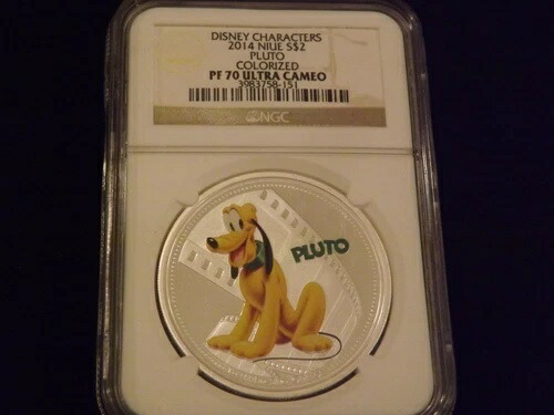 2014年 2ドル プルート ディズニー NGC PF 70