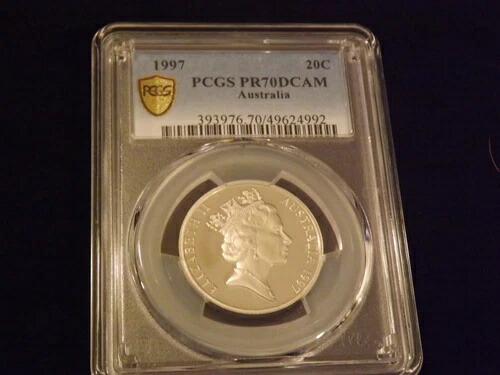 1997 20℃ オーストラリア PCGS PR 70 DCAM