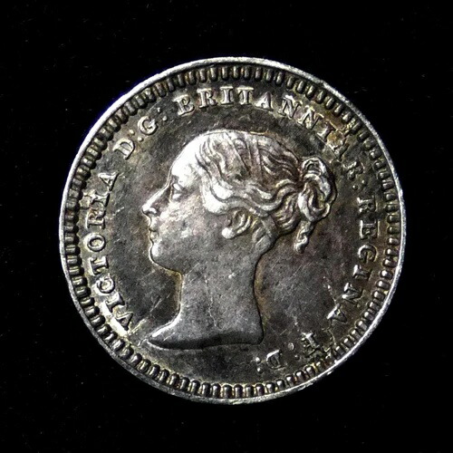 イギリス 1862年 銀貨 1.5ペンス KM# 728. #5591