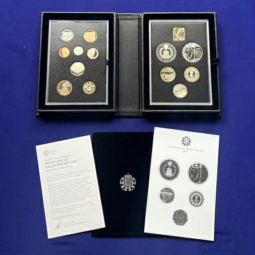 2017年 ロイヤルミント コレクターズ プルーフコインセット 13枚セット イギリス 新品 COA 2E580