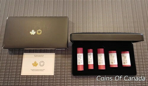 2017年カナダ スペシャル ラップロールセット - 伝統的なクラシックコインセット #coinsofcanada