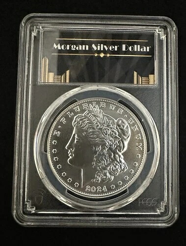 2024年 モルガン・ダラー MS70 PCGS ブラックラベル アドバンスリリース 希少|WORLD RESOURCE【KING店】
