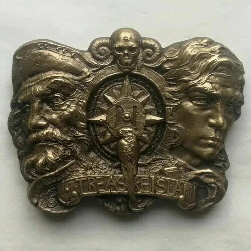 2020年 中国上海造幣局 真鍮メダル おとぎ話シリーズ 宝島メダル画像