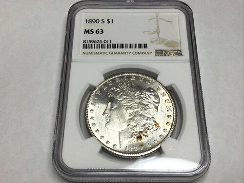 1890-S モルガン・ダラー NGC MS63 グレード|WORLD RESOURCE【KING店】