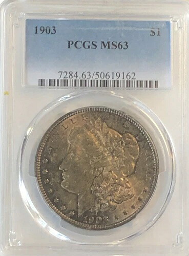 1903年 モーガン シルバードル "PCGS MS63" - 希少コイン、真のコレクターの選択?｜WORLD RESOURCE【KING店】