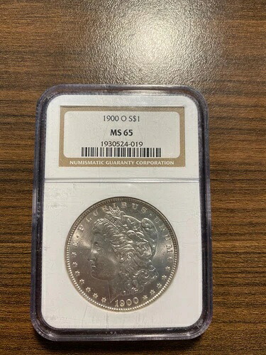 1900-O モルガン銀貨 $1 NGC ミントステート 65 MS 65|WORLD RESOURCE【KING店】