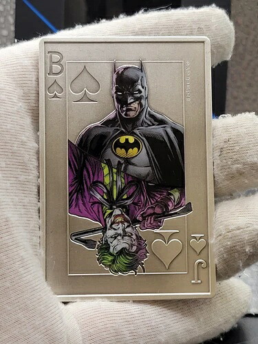 2024年 サモア DC バットマン vs ジョーカー 2オンス シルバー アンティーク カラー刻印コイン｜WORLD RESOURCE【KING店】