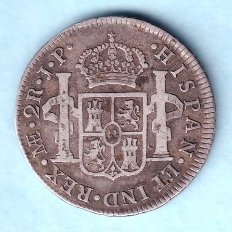 ペルー。 1816-JP 2 Reales..リマミント..aVF|WORLD RESOURCE【KING店】