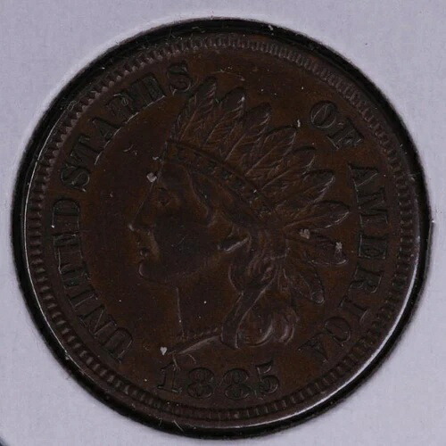 1885年インディアンヘッド・スモールセント。お手頃価格のコレクターズコイン。店舗番号：09795｜WORLD RESOURCE【KING店】