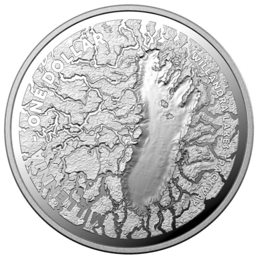 【極美品/品質保証書付】 アンティークコイン モダンコイン [送料無料] 2021時間のフットプリントマンゴ国立公園シルバーコイン - オーストラリア-1/2オンスpp- 2021 Footprints in Time Mungo National Park Silver Coin - Australia - 1/2 Oz PP-画像