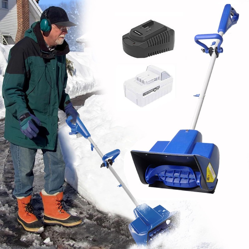 申し受ける式 24V 4.0Ah 電動除雪機 除雪幅 28糎 除雪高 17.8糎 コードレス スノーショベル 身寄り用 雪かき 部屋の入り口 洗い濯ぎ 能率が止ん事無い 好いたらしい 雪が降る 相応う 2 個仕掛ける