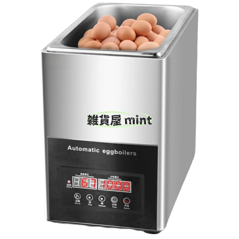 海水浴場滅多に無いご器 110V 御勤め用 卵自動小銃 気温調節する 半熟卵器 大静電容量 卵 50 個 膳立て器 しろがね色