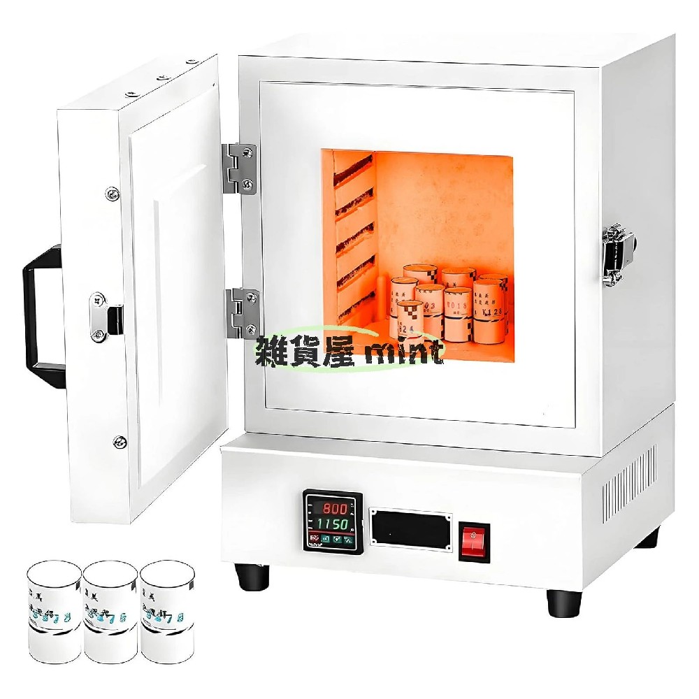 卓上小型灯し火窯 陶器作り身寄り用 金属元素溶ける炉 2000W 1150℃ 四方熱する首尾一貫した 密閉定温 現ナマ銅鋳付ける 釉薬掛け 試み室 DIY 耐腐食 耐熱 気温抑えつける