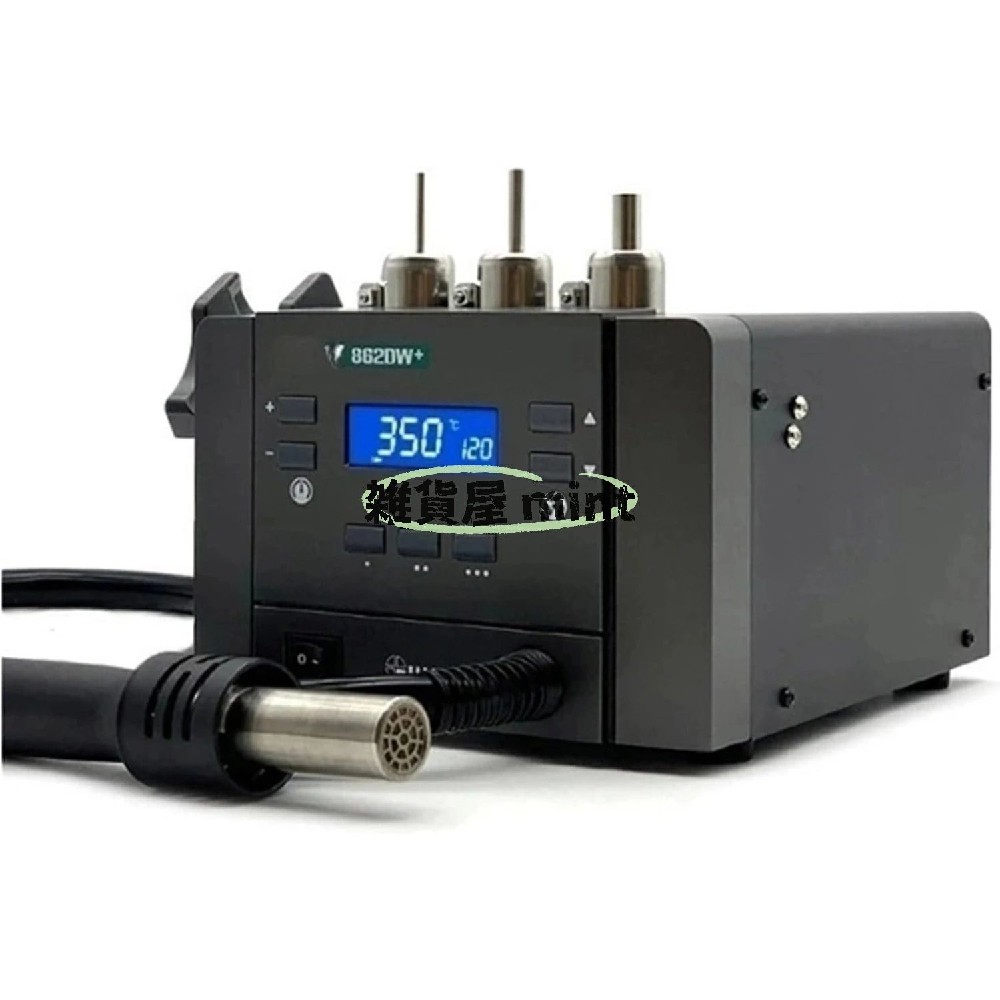 インテリジェントデジタルディスプレイ積み上げる 1000W 高熱熱風火器 体温合わせる役立つこと付 溶接ステイション 持ちはこぶ電話を掛ける取りつくろう BGA 手当てはんだ後ばらい 鉛無償性相応う 862DA 青写真