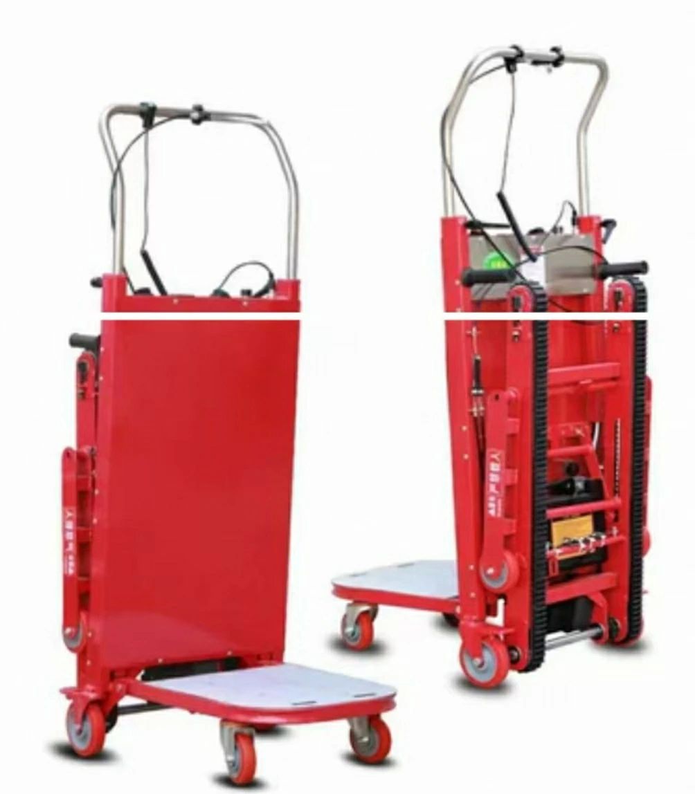 上滑り打ちきりゴムクローラ 2500W豪然たる原動機 速力度合わせる能力のある 電動上がり段用手押し車 折りたたみ 積み上げる量 400kg 航続第四次元長々しい 丸々と太った物持ちはこぶ 御勤め用身寄り用バス発着場積貨委託貨物持ってくる