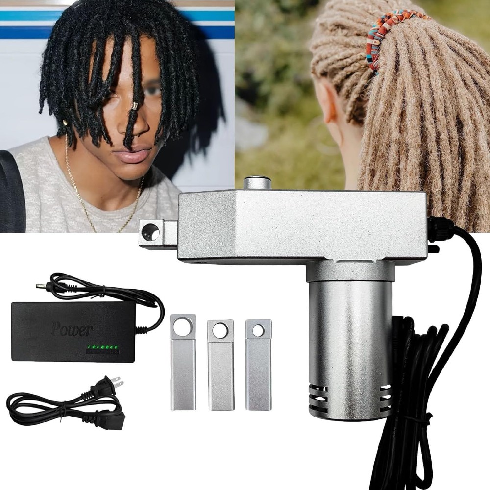 ハンドヘルド自動小銃ドレッドロックマシン 長々しい人毛人工毛用 引き上げる評価 Locs 用ドレッドロックメーカー