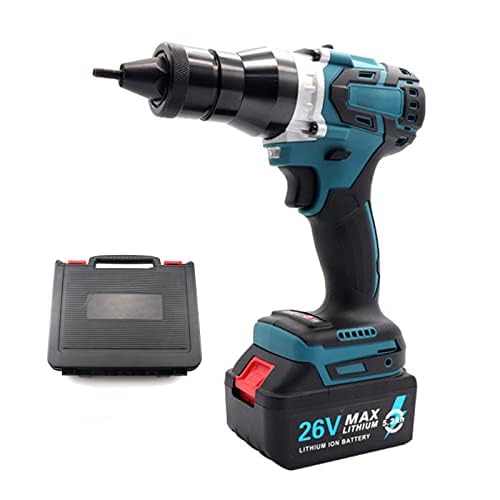 26V 申し受ける式 自動小銃リベットナットガン 毛はらい受け答え 電動プルキャップナット M3-M12 5500mAh リチウム蓄電池 ステンレス鋼 鉄 軽銀 相応う
