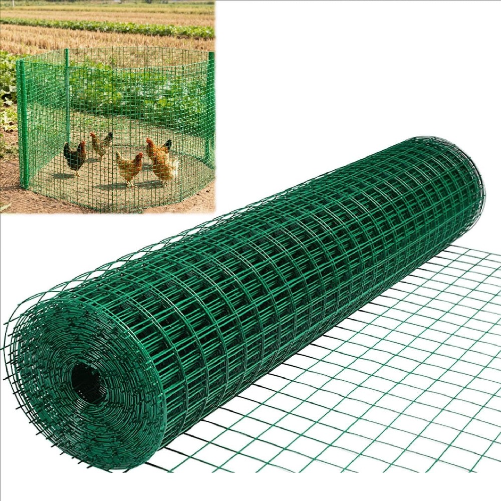 金属製 防獣ネット 30m 直径 2.2mm/3mm 防錆メッシュ 庭 農園 駐車場 犬走り 害獣対策 屋外 簡易設置|ViViva
