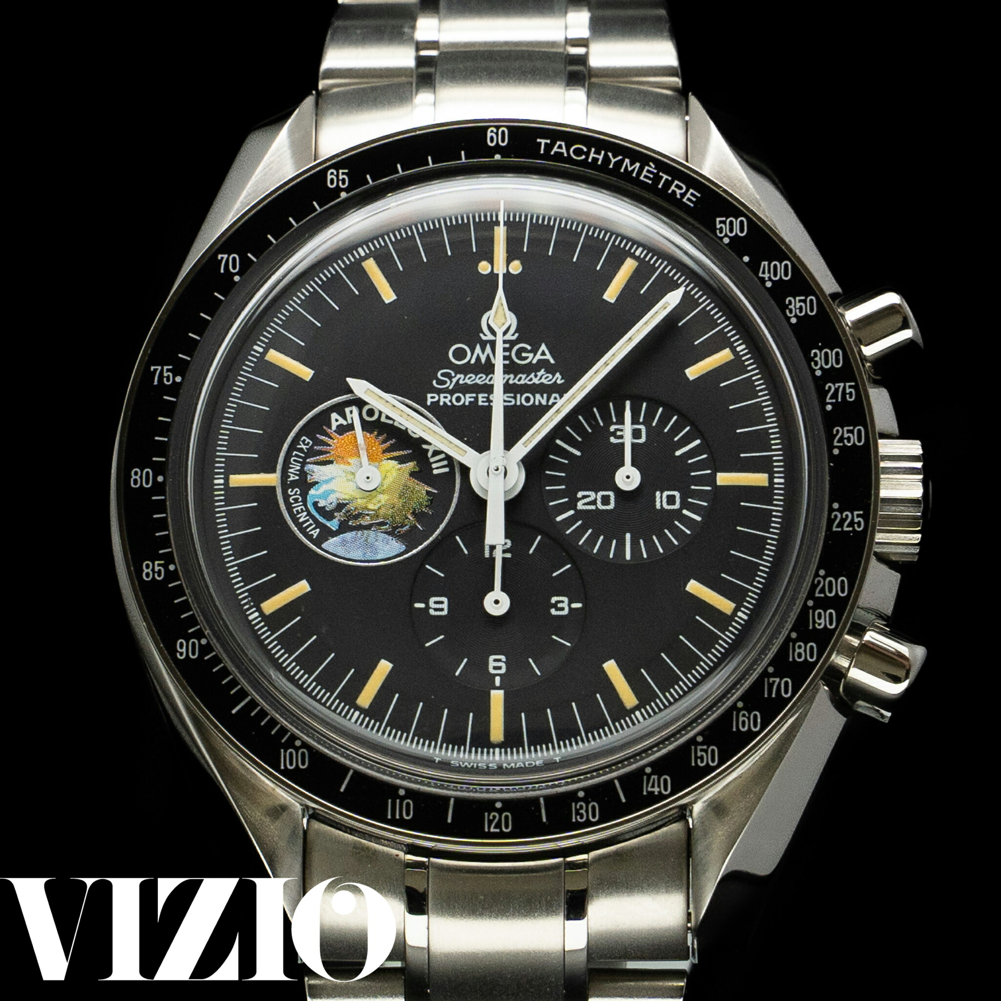 OMEGA　オメガ　3595.52.00　スピードマスター　アポロ13号　世界限定999本　25周年記念モデル　箱　保証書　3225【中古】
