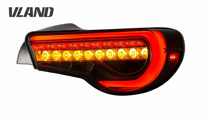 楽天市場】復刻版 TOM'S LEDテールランプ ブラキッシュレッド