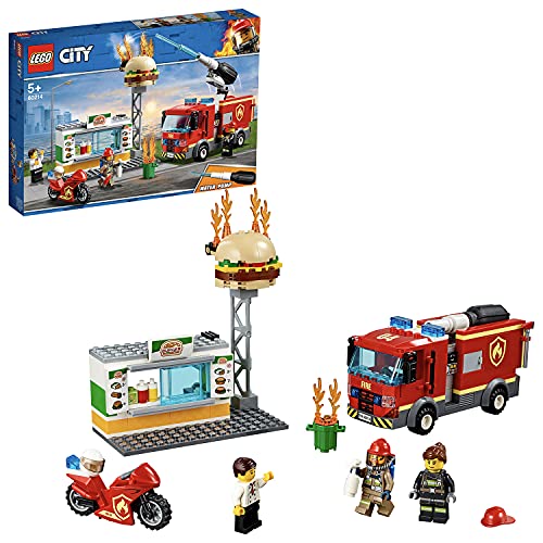 レゴ(LEGO) シティ バーガー販売店の焦熱地獄 60214 立ちはだかる 手あそび 御坊っちゃん 車