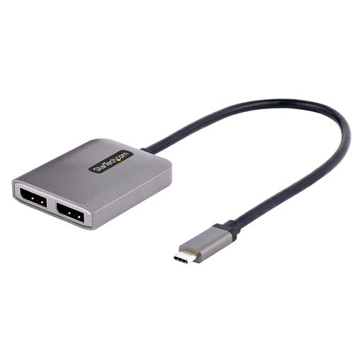 StarTech.comMSTハブ/USB-C接続/デュアルモニター/4K60HzDisplayport1.4/DP1.4Altモード/HDR/30cmケーブル/Windowsのみ/Type-Cマルチディスプレイ