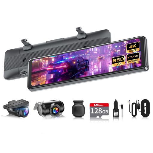 ドライブレコーダー ミラー型 IMX415センサー 800万画素 音声制御 楽天市場】【最新版分離式・4K・BSD運転補助・高耐久 Type C採用