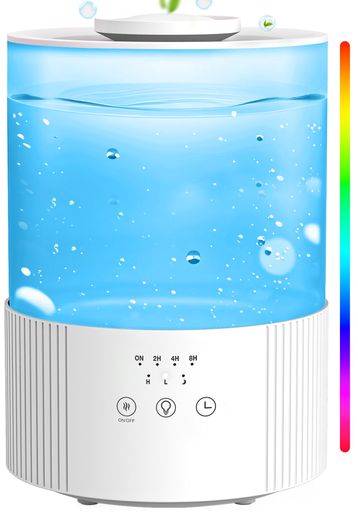 加湿器 大容量 2800mL 卓上 加湿器 アロマ対応 200ml/h かしつき 上から給水 2段階ミスト調整・タイマー機能搭載・静音30dB・最大30時間稼働・吹出口360&deg;調整・25W省エネ・細かなミスト 小型 空&hellip;｜VlookupStore 店