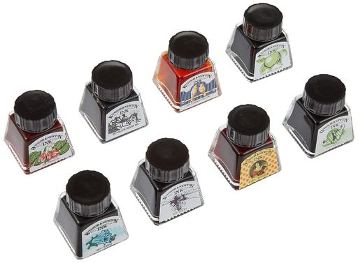 ウィンザー&ニュートンドローイングインク14ML8Cセット