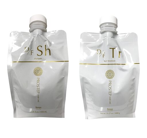 hoyuホーユープロステップヘアケアD/Fシャンプー1000ml&トリートメント1000gセットレフィル