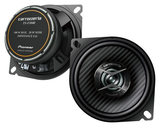 パイオニア スピーカー カロッツェリア TS-F1040-2 10CM コアキシャル2ウェイ ハイレゾ対応