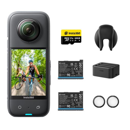 Insta360 X3 |360度写真器 新型1/2in48MP検出器 IPX8雨合羽 5.7K360度映像 72MP360度活動写真 手ブレ手を加える 積極的HDR 4K一人称観点 60fps自撮り 360度気泡管水準器守りつづける 人工知能学まとめ上げる 発声取り締まる2.0 長時間 カム